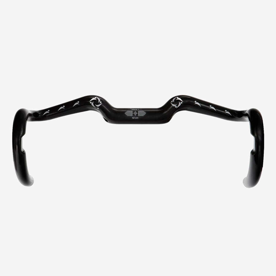 Coefficient AR - All Road Handlebar front view - Coefficient Cycling